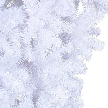 Upside-down Artificial Christmas Tree with Stand White 120 cm