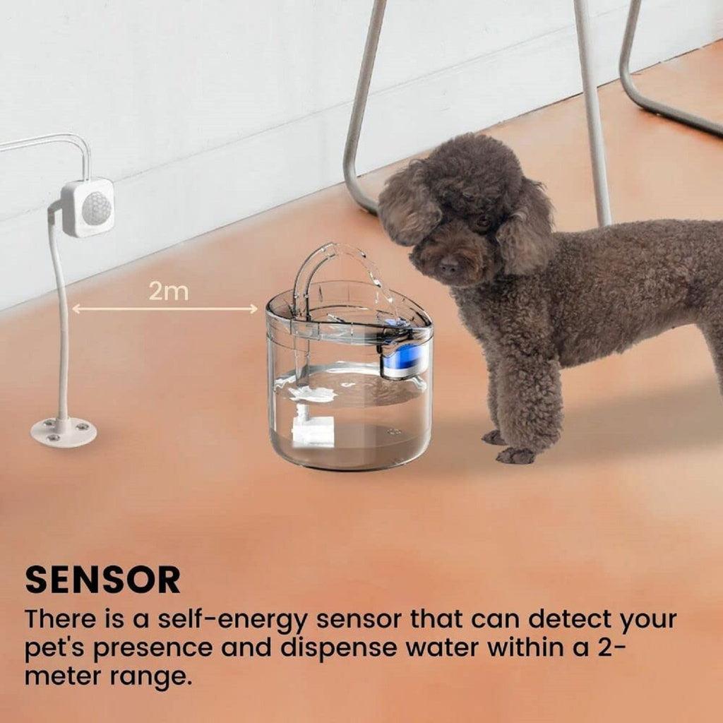 Floofi Pet Water Fountain Dispenser 1.8L with Sensor FI-WD-105-ZM