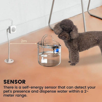 Floofi Pet Water Fountain Dispenser 1.8L with Sensor FI-WD-105-ZM