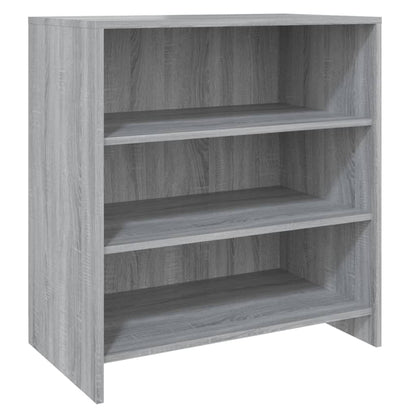 2 Piece Sideboard Grey Sonoma Engineered Wood