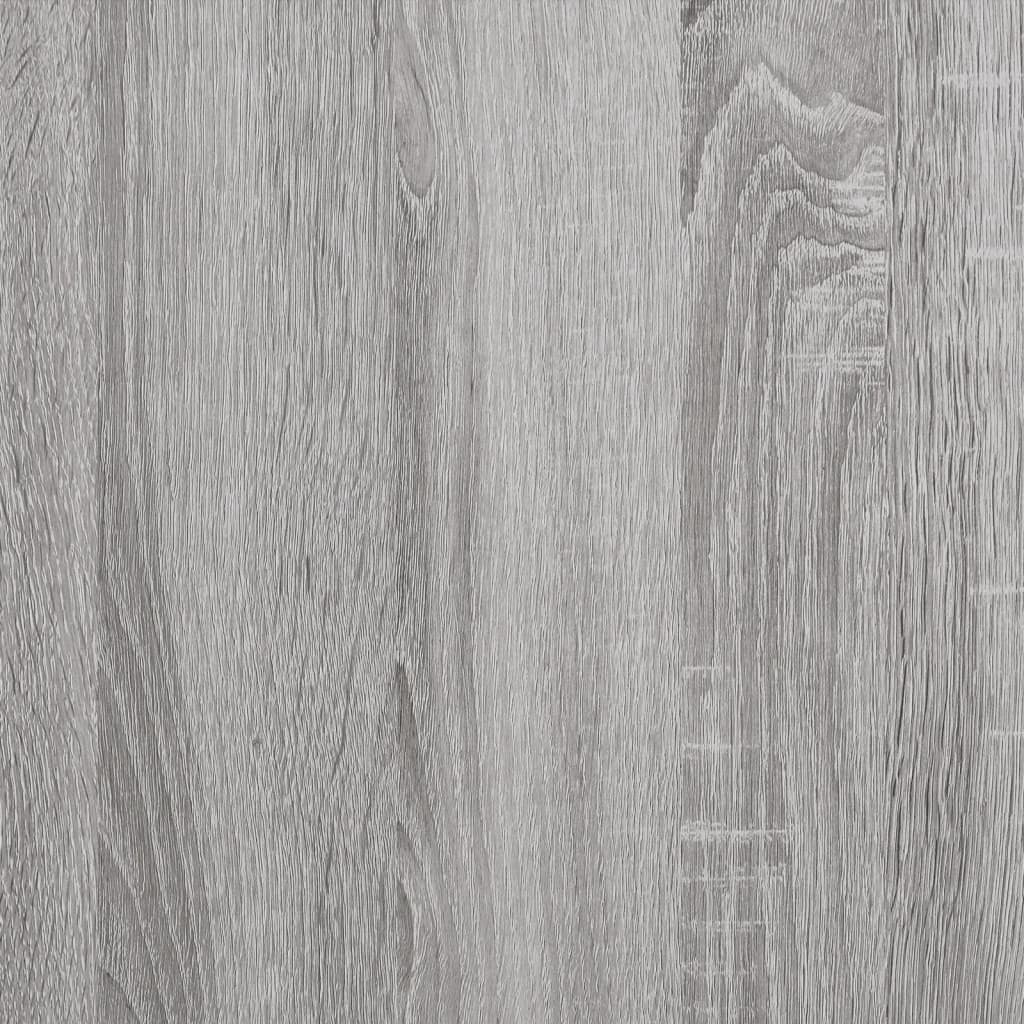 Highboard Grey Sonoma 60x36x110 cm Engineered Wood