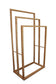 CARLA HOME Bamboo Towel Bar Holder Rack 3-Tier Freestanding for Bathroom and Bedroom