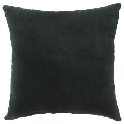 Cushions Cotton Velvet 2 pcs 45x45 cm Green