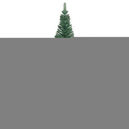 Artificial Christmas Tree with LEDs&Ball Set L 240 cm Green