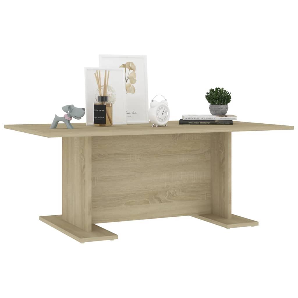 Coffee Table Sonoma Oak 103.5x60x40 cm Engineered Wood