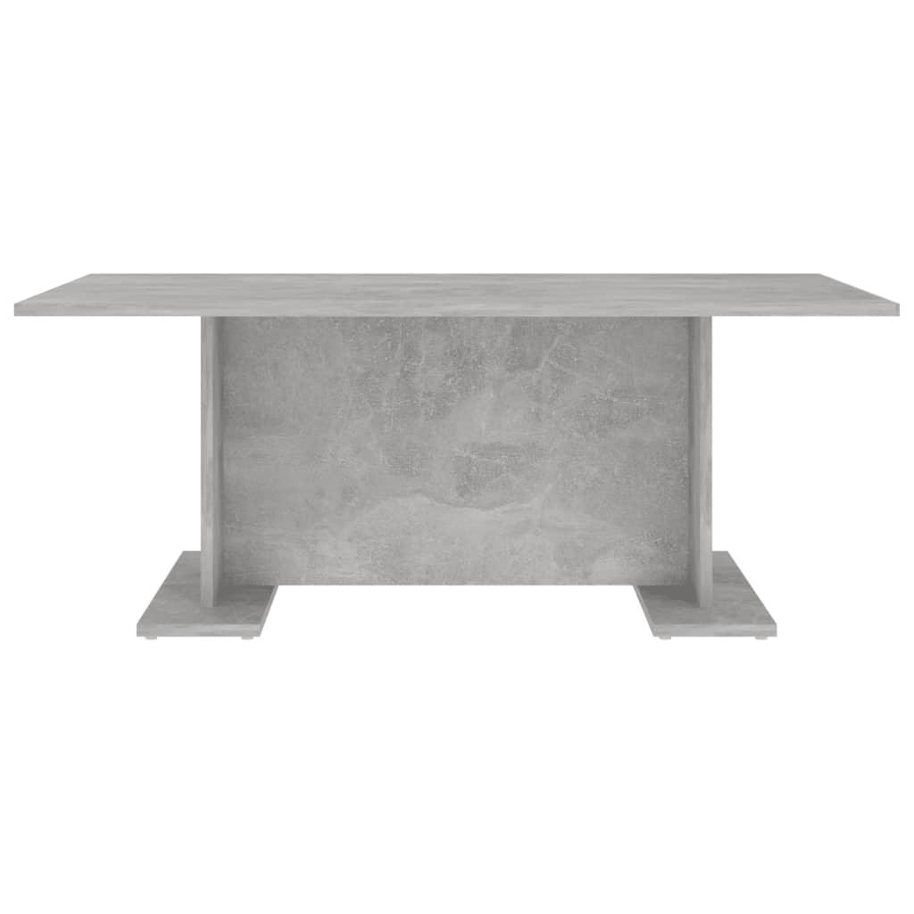 Coffee Table Concrete Grey 103.5x60x40 cm Engineered Wood