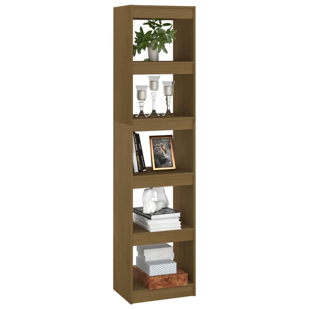 Book Cabinet/Room Divider Honey Brown 40x30x167.5 cm Solid Pinewood