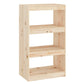 Book Cabinet/Room Divider 60x30x103.5 cm Solid Wood Pine