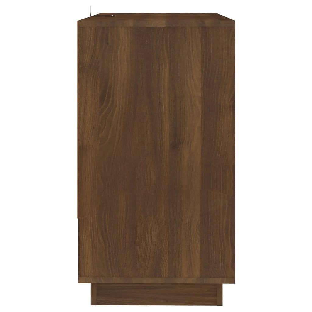 Sideboard Brown Oak 70x41x75 cm Engineered Wood