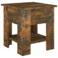 Coffee Table Smoked Oak 40x40x42 cm Engineered Wood