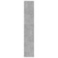 Book Cabinet/Room Divider Concrete Grey 40x30x166 cm
