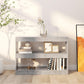 Book Cabinet/Room Divider Concrete Grey 100x30x72 cm