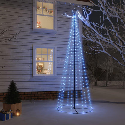 Christmas Cone Tree Blue 310 LEDs 100x300 cm