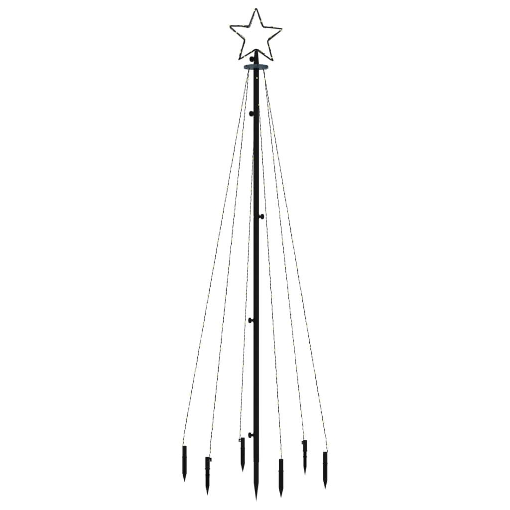 Christmas Tree with Spike Warm White 108 LEDs 180 cm