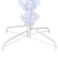 Upside-down Artificial Christmas Tree with Stand White 180 cm