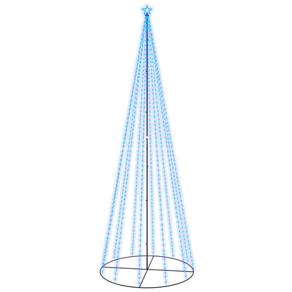 Christmas Cone Tree Blue 732 LEDs 160x500 cm