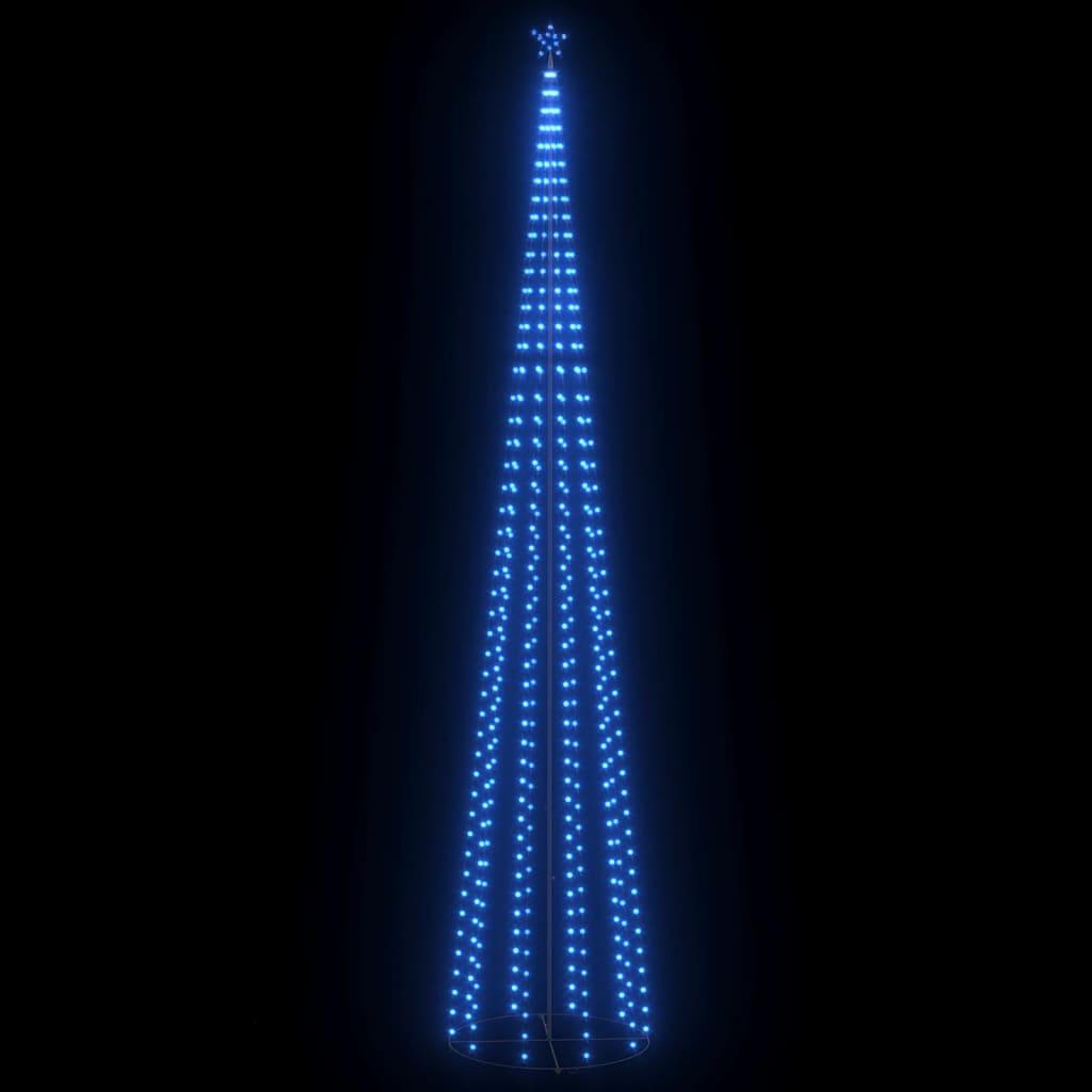 Christmas Cone Tree Blue 732 LEDs 160x500 cm
