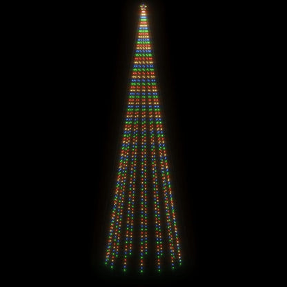 Christmas Tree with Spike Colourful 1134 LEDs 800 cm
