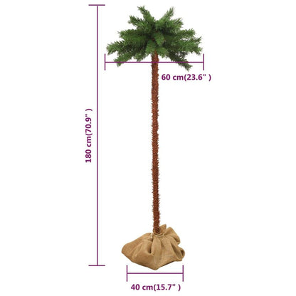 Artificial Palm Tree with LEDs 180 cm