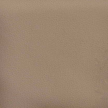 2-Seater Sofa Cappuccino 120 cm Faux Leather