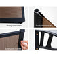 Instahut Window Door Awning Door Canopy Outdoor Patio Cover Shade 1.5mx3m DIY BR