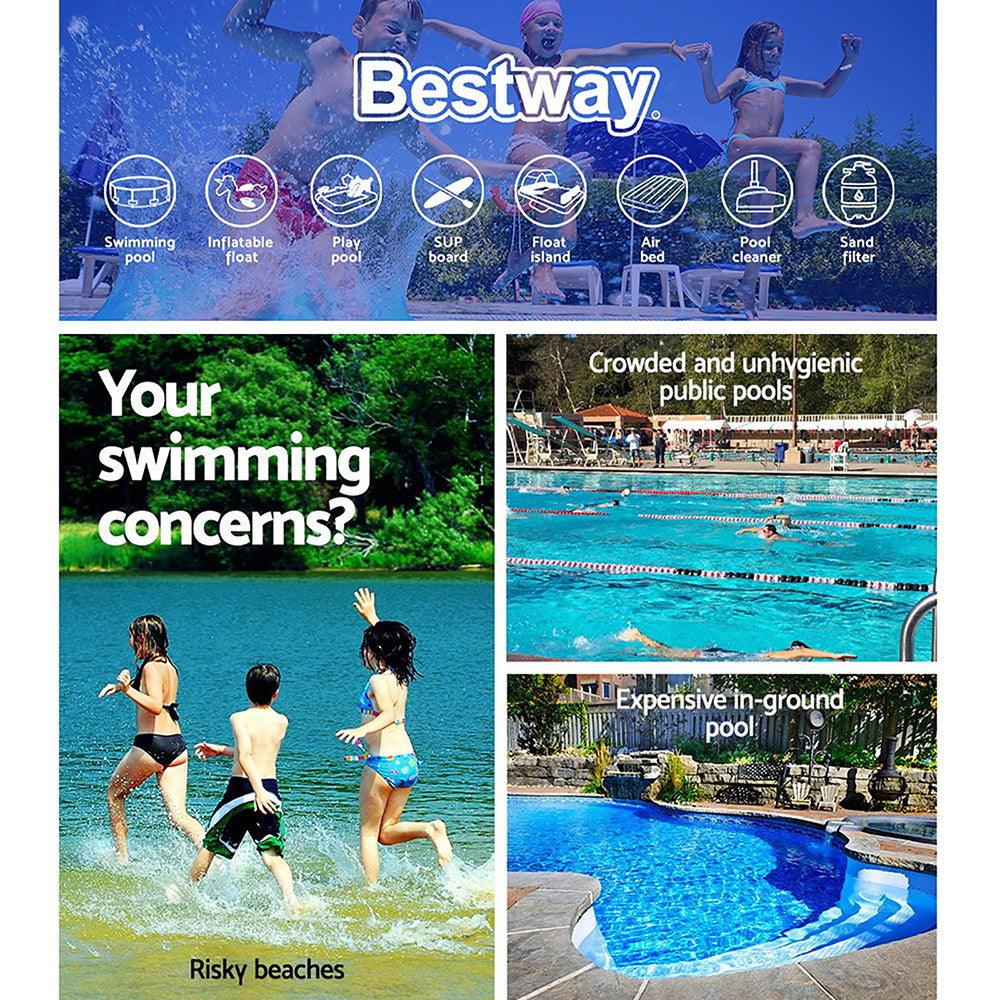 Bestway Swimming Pool Above Ground Kids Play Fun Inflatable Round Pools