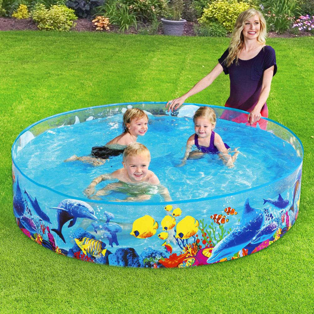 Bestway Swimming Pool Above Ground Kids Play Pools Inflatable Fun Odyssey Pool