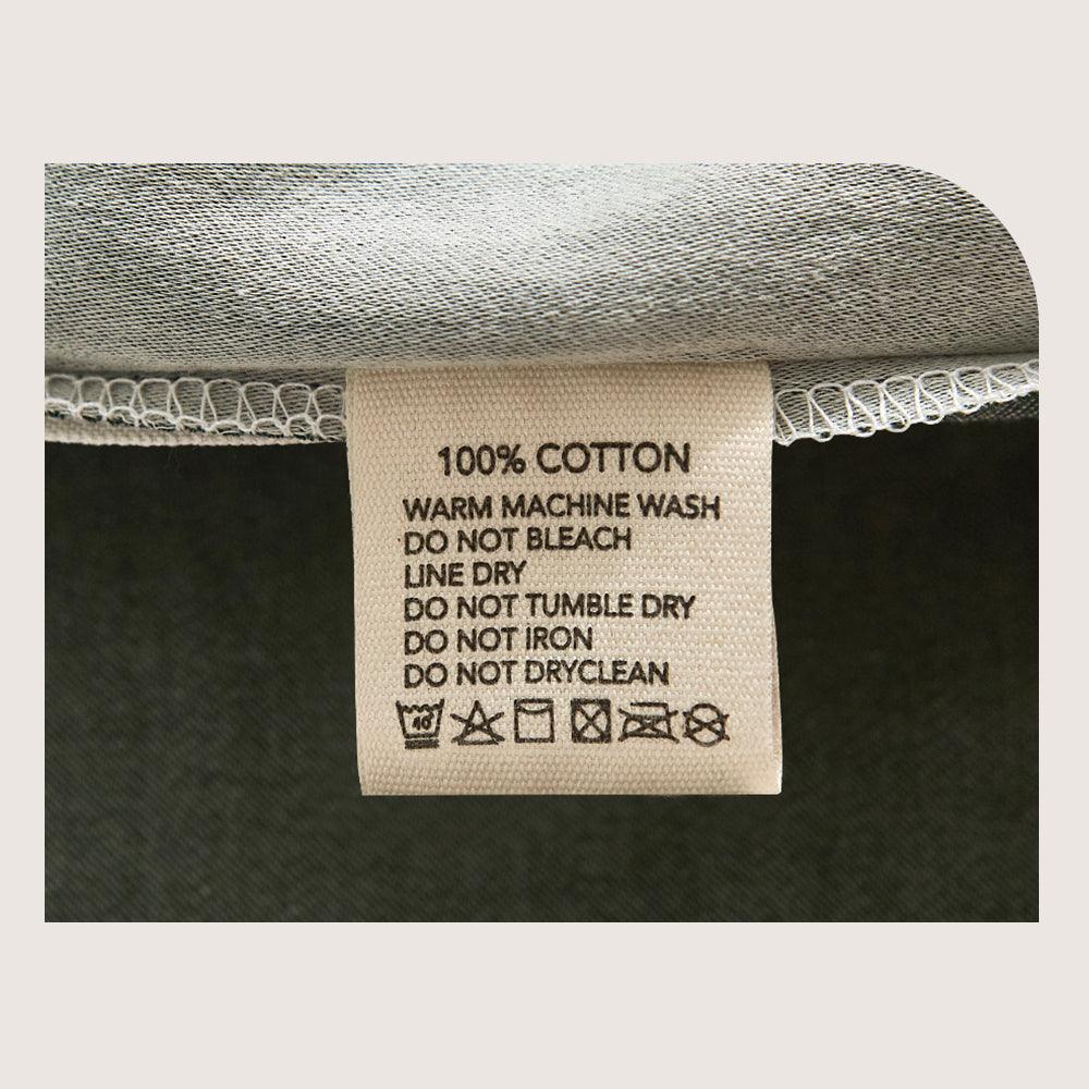 Cosy Club Quilt Cover Set Cotton Duvet Double Green Beige