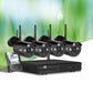 UL-Tech CCTV Wireless Security System 2TB 4CH NVR 1080P 4 Camera Sets