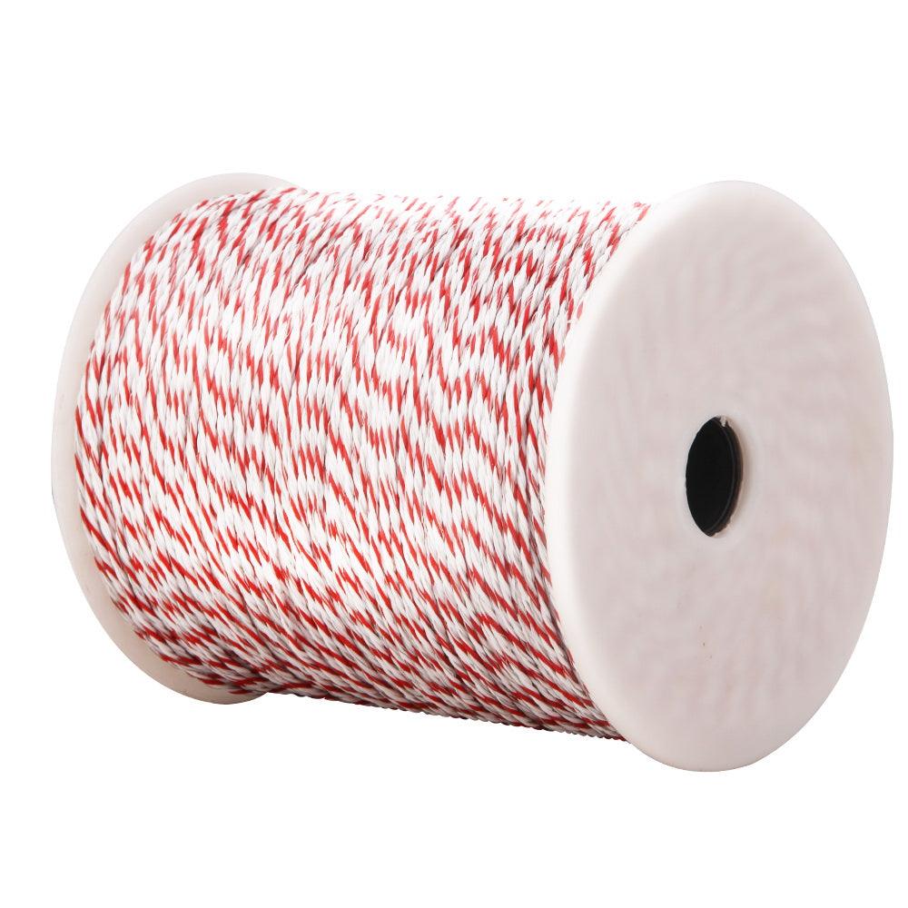 Giantz Electric Fence Wire 500M Fencing Roll Energiser Poly Stainless Steel