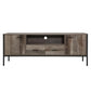 Artiss TV Cabinet Entertainment Unit Stand Storage Wood Industrial Rustic 160cm