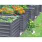 Greenfingers Garden Bed 240X80X77CM Galvanised Raised Steel Instant Planter 2N1