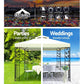 Instahut Gazebo 3x3m Marquee Outdoor Party Wedding Gazebos Tent Iron Art