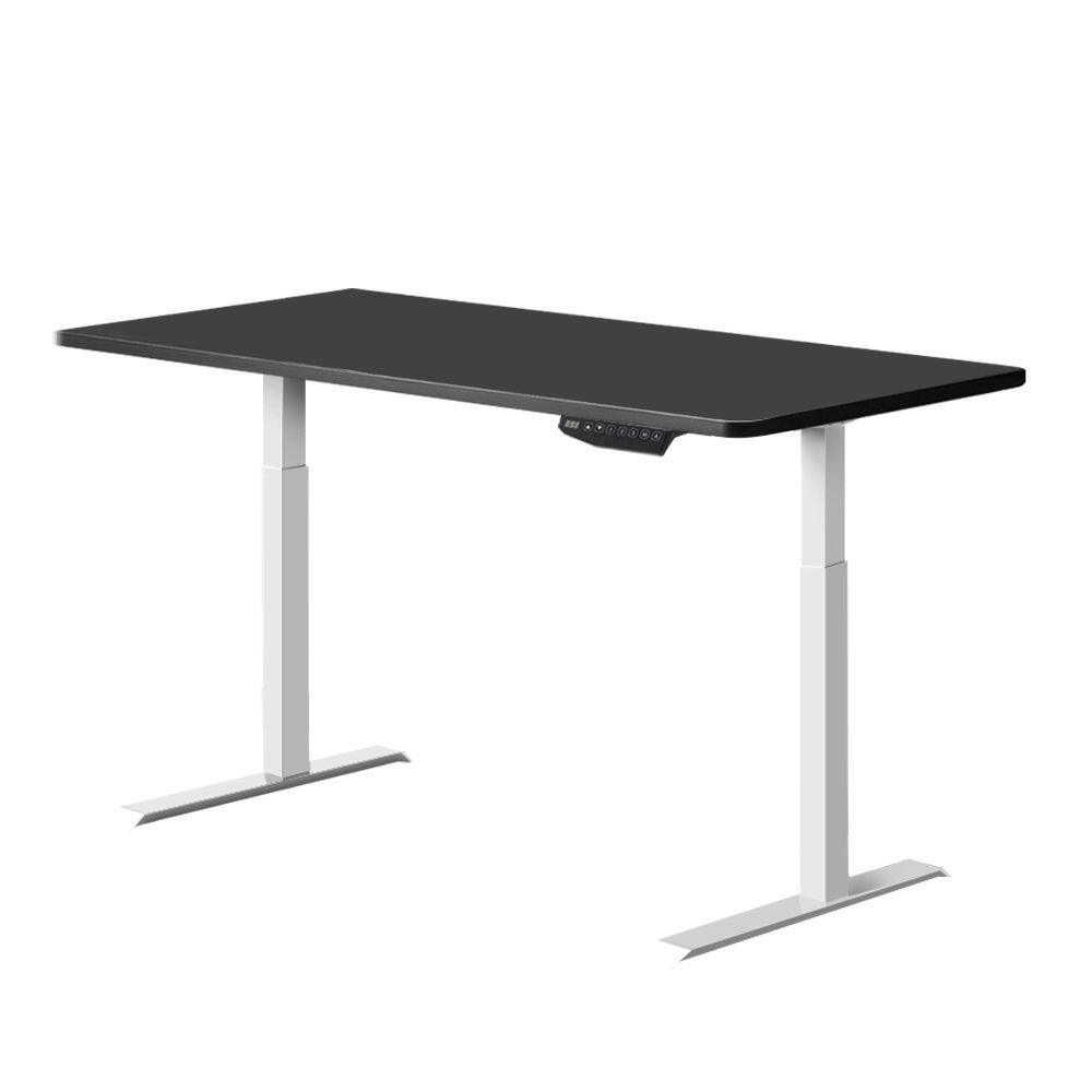 Artiss Standing Desk Adjustable Sit Stand Table Motorised Electric Computer Laptop Desks Dual Motors 140cm
