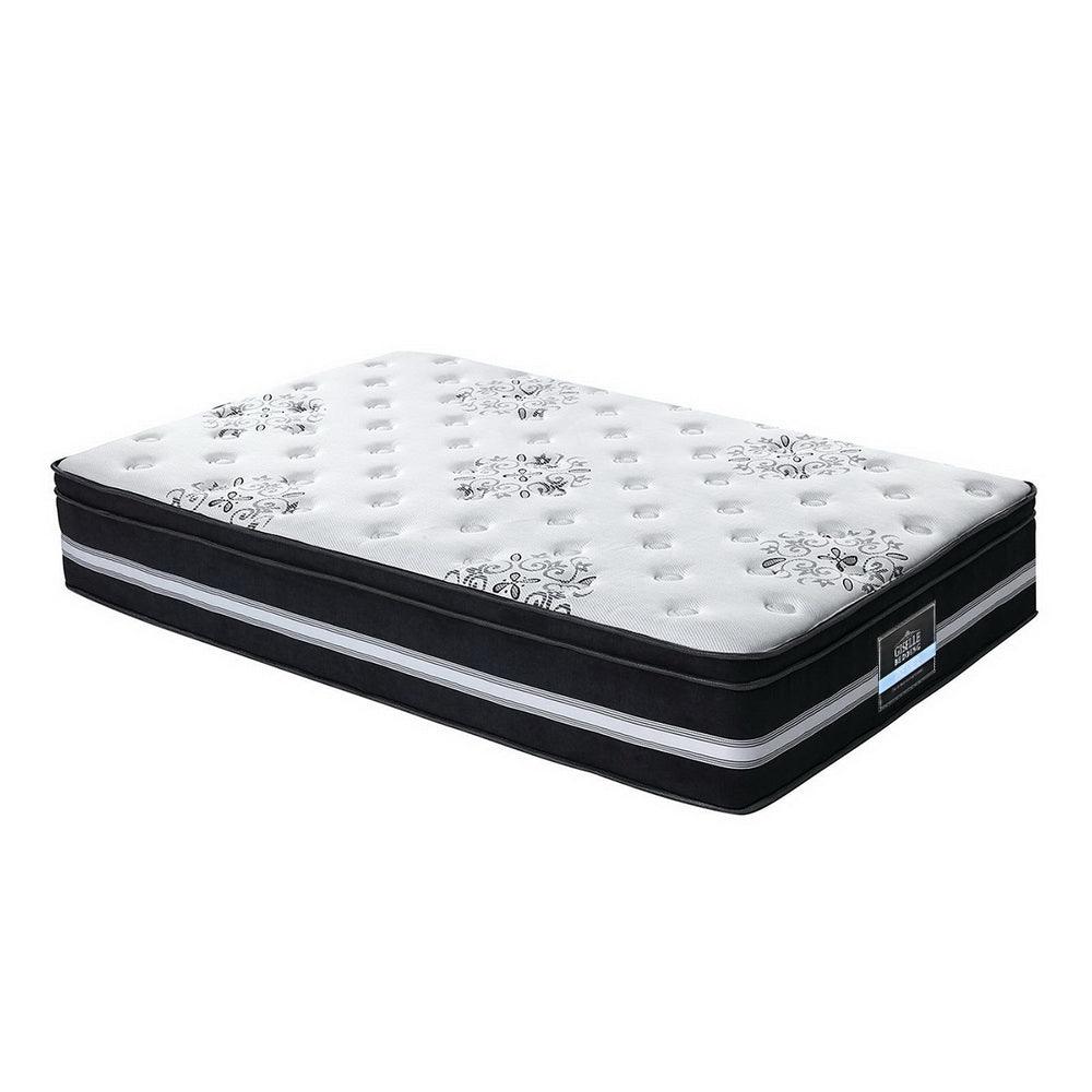 Giselle Bedding Donegal Euro Top Cool Gel Pocket Spring Mattress 34cm Thick Single