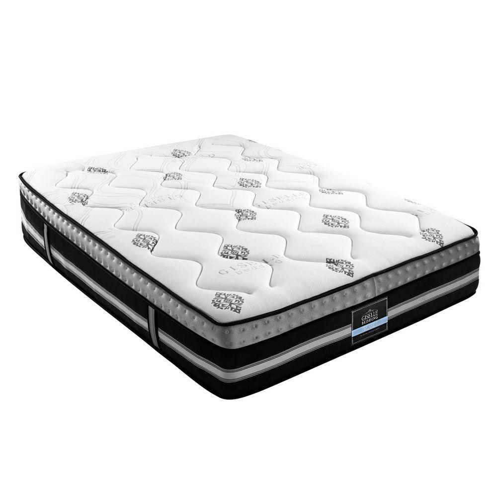 Giselle Bedding Galaxy Euro Top Cool Gel Pocket Spring Mattress 35cm Thick King