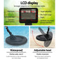LCD Screen Metal Detector with Headphones - Black