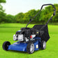 Lawn Mower 17'' 139cc Petrol Powered Push Lawnmower 4 Stroke Engine Deck
