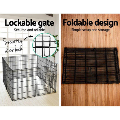 i.Pet Pet Dog Playpen 2X30" 8 Panel Puppy Exercise Cage Enclosure Fence