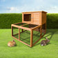 i.Pet Rabbit Hutch Wooden Pet Chicken Coop 100cm Tall