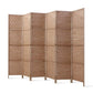Artiss 6 Panel Room Divider Screen Privacy Rattan Timber Foldable Dividers Stand Hand Woven