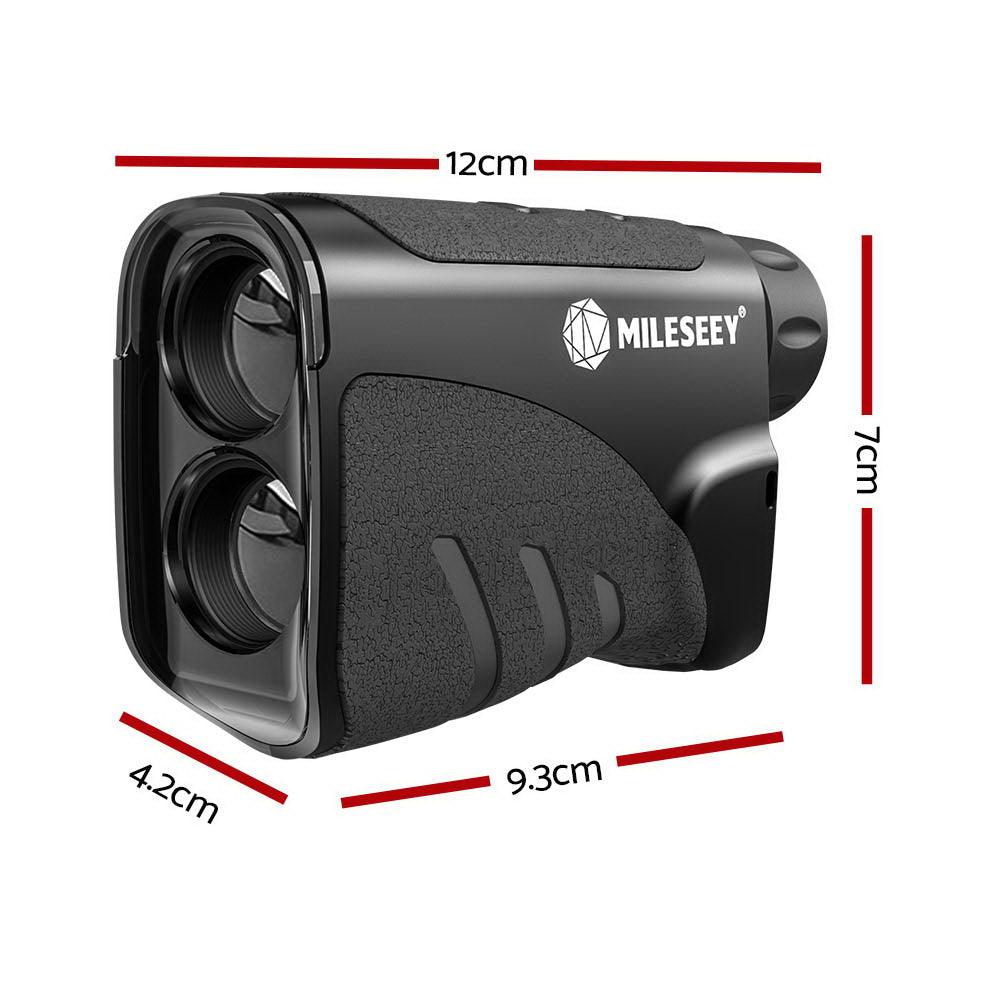 MiLESEEY 600M Rangefinder LCD Golf Range Finder Distance Speed Height Angle
