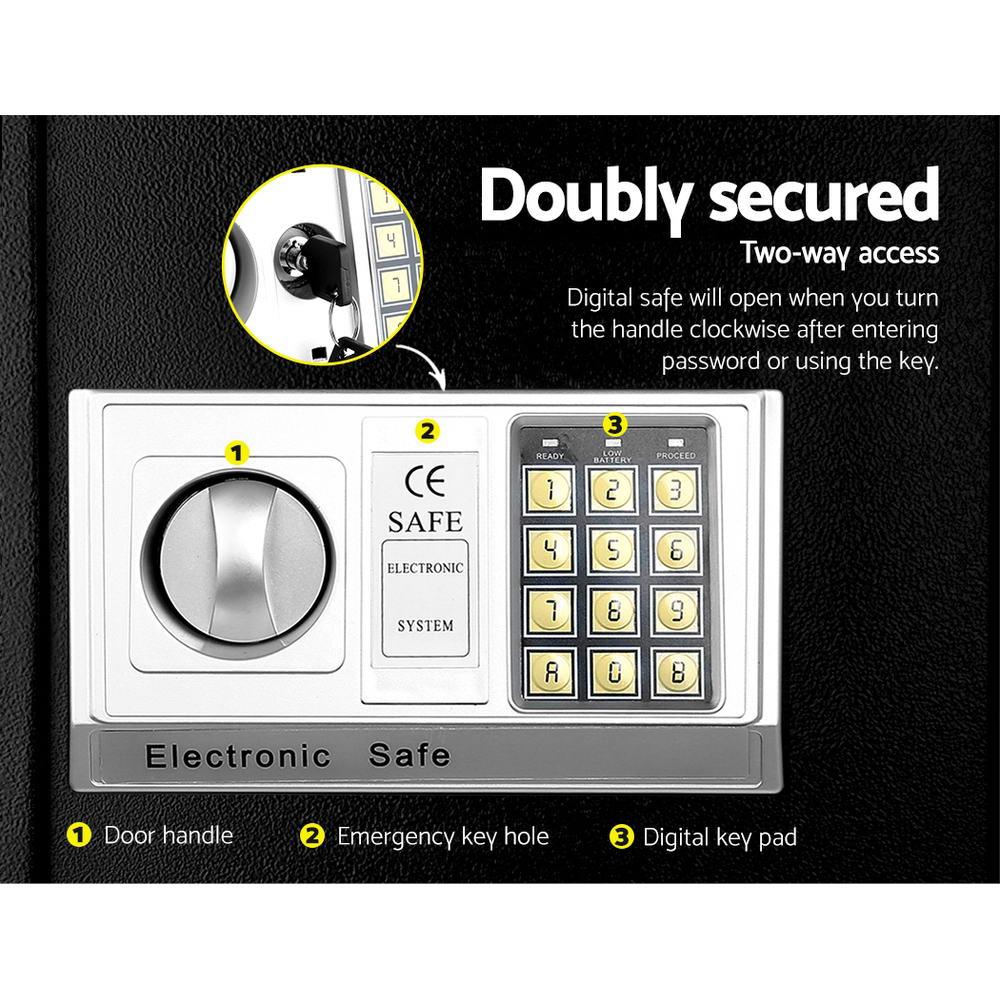 UL-TECH Electronic Safe Digital Security Box 8.5L
