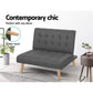 Artiss Sofa Lounge Recliner Chair Futon Couch Single 1 Seater Modular Bed Set