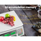 eMAJIN 40KG Digital Kitchen Scale Electronic Weighing Shop Market LCD