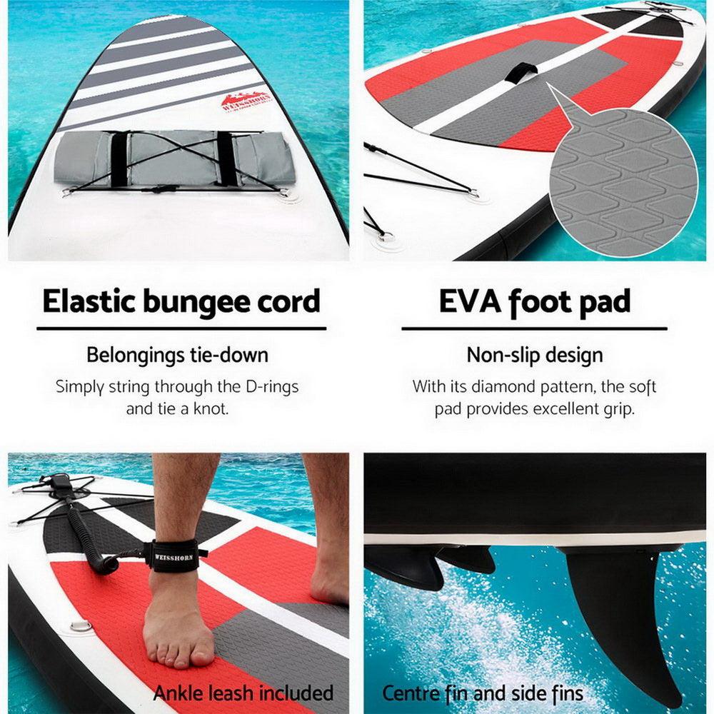 Weisshorn Stand Up Paddle Boards SUP 11ft Inflatable Surfboard Paddleboard Kayak