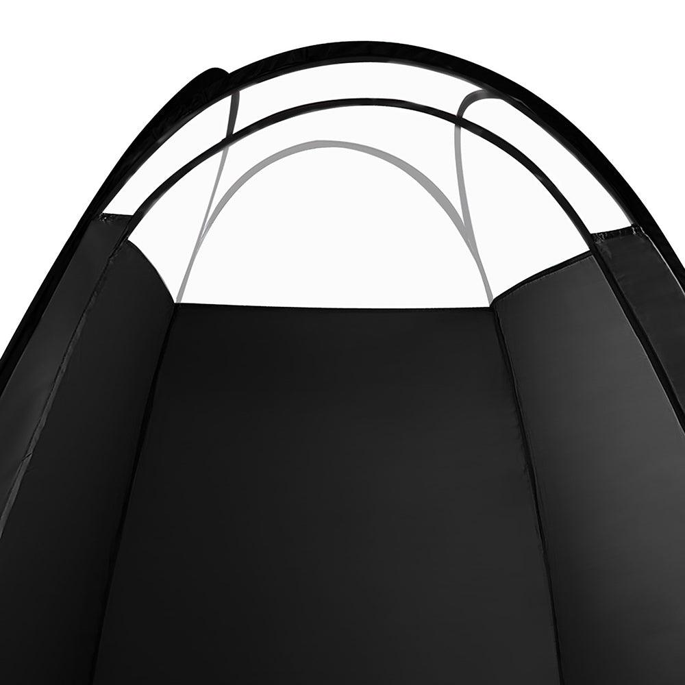 Portable Pop Up Tanning Tent - Black
