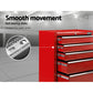 Giantz 5 Drawer Mechanic Tool Box Cabinet Storage Trolley - Red