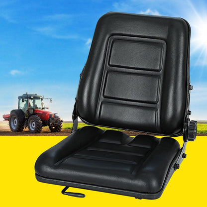 Giantz Adjustable Tractor Seat Forklift Excavator Truck Universal Backrest Chair