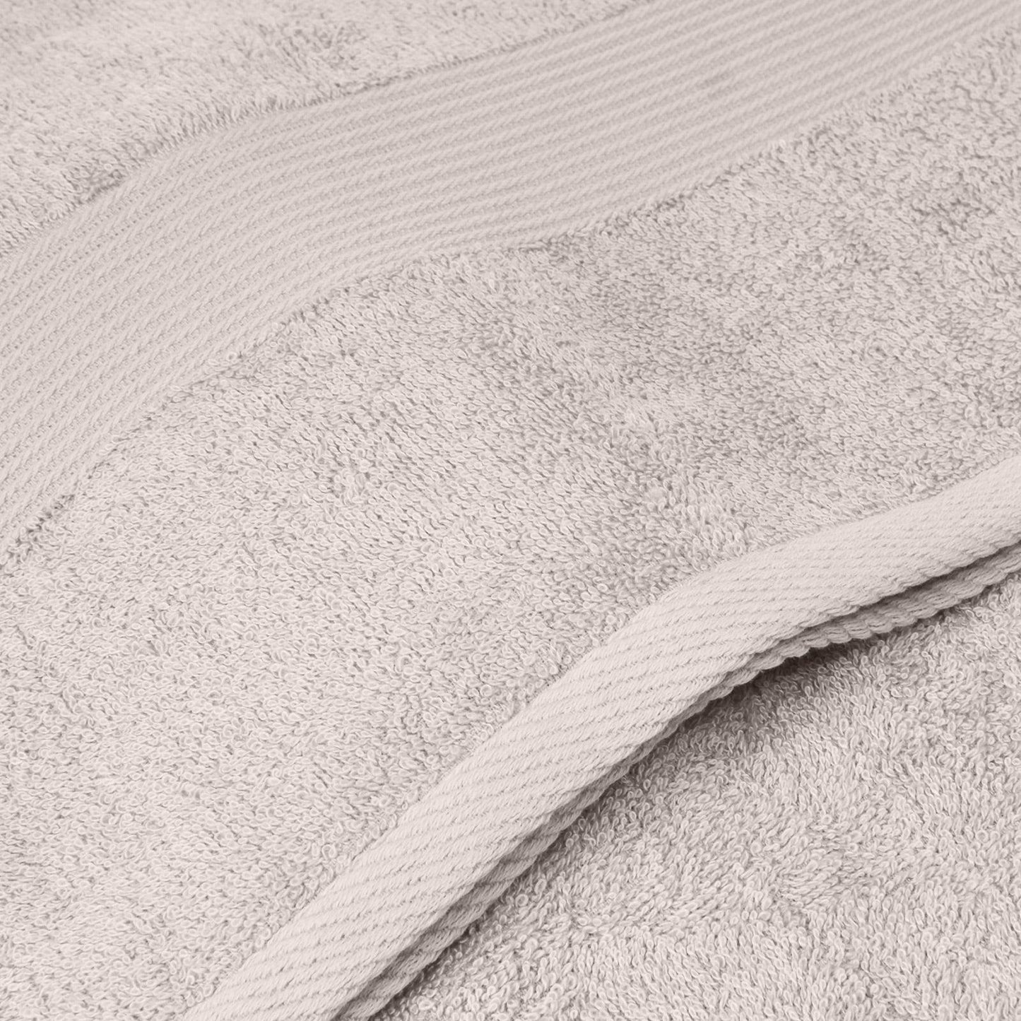 Royal Comfort 4 Piece Cotton Bamboo Towel Set 450GSM Luxurious Absorbent Plush - Beige